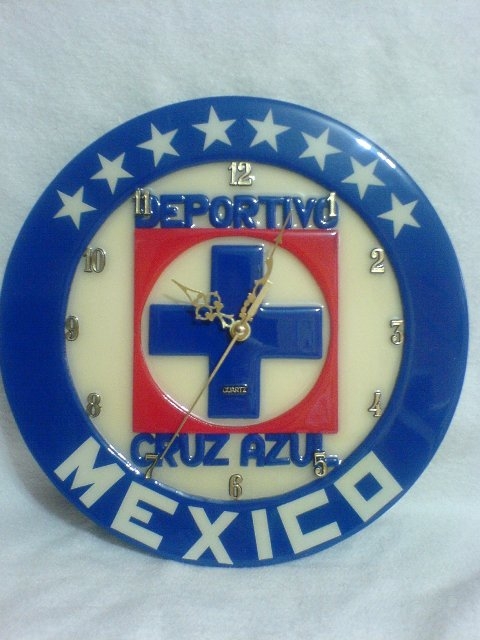 Reloj de pared Cruz Azul